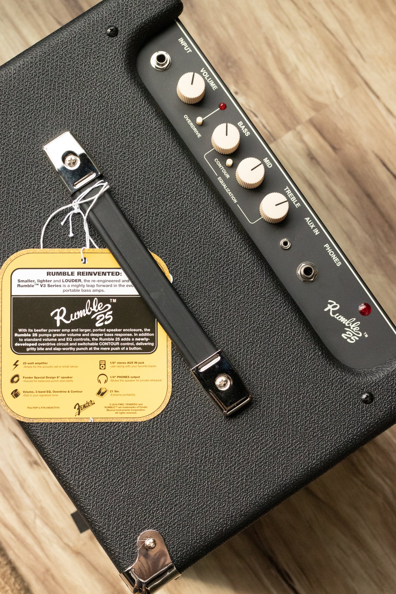 Fender Rumble 25 Bass Amplifier V3 – Guitars USA Music Store